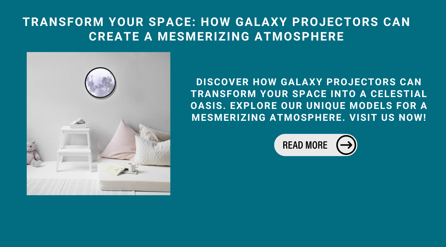 Transform Your Space: How Galaxy Projectors Can Create A Mesmerizing Atmosphere