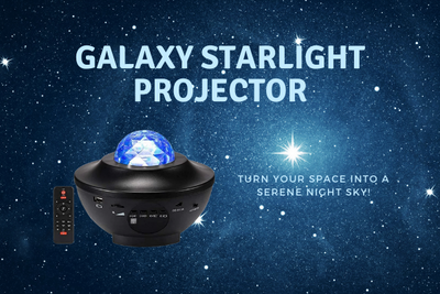 Turn Your Space Into a Serene Night Sky With This Galaxy Projector