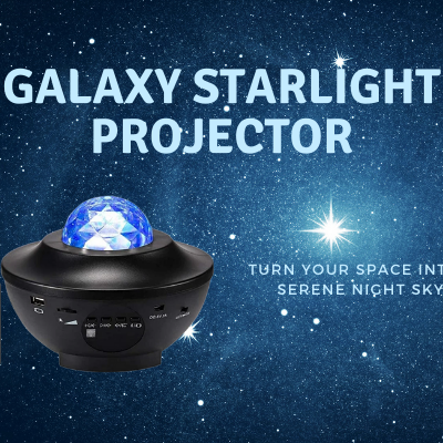 Turn Your Space Into a Serene Night Sky With This Galaxy Projector