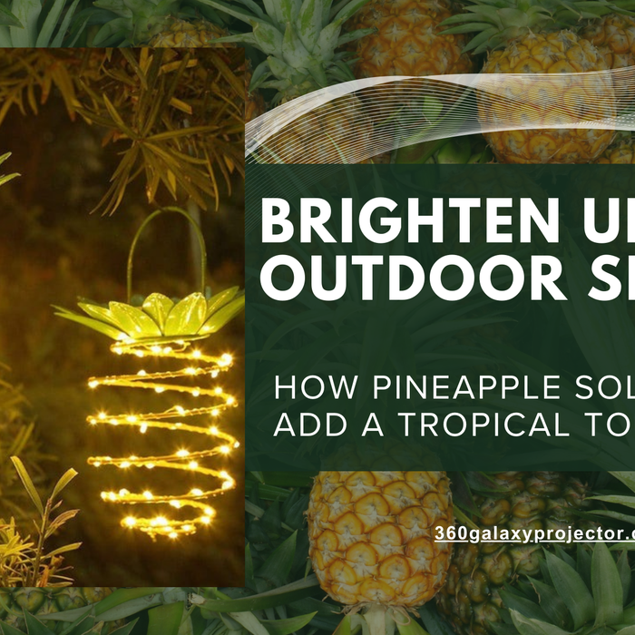 Pineapple Solar Lamps