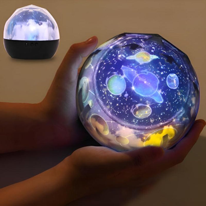 2 In 1 Galaxy Projector Lamp