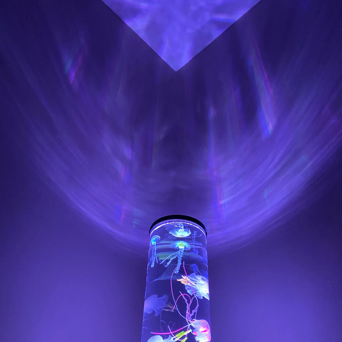 LED Jellyfish Lamp With Remote Control And Ocean Projection