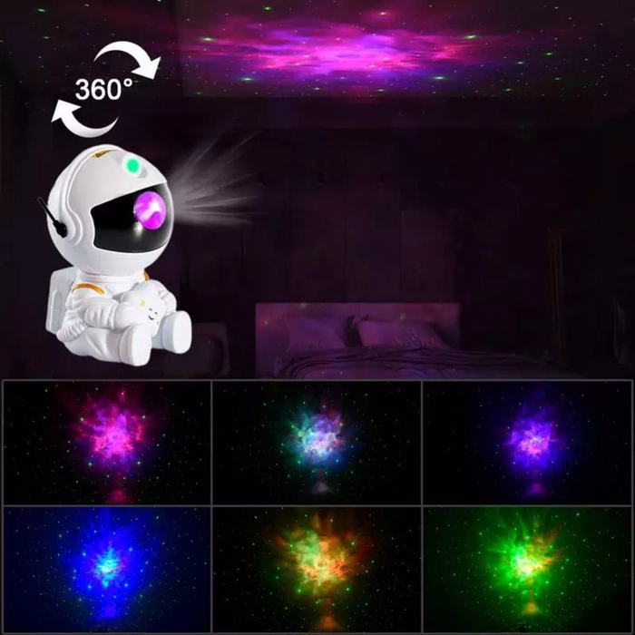 Astronaut Galaxy Projector With Remote Control