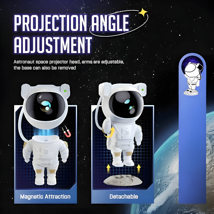 Astronaut Cosmic Voyager Projection Lamp