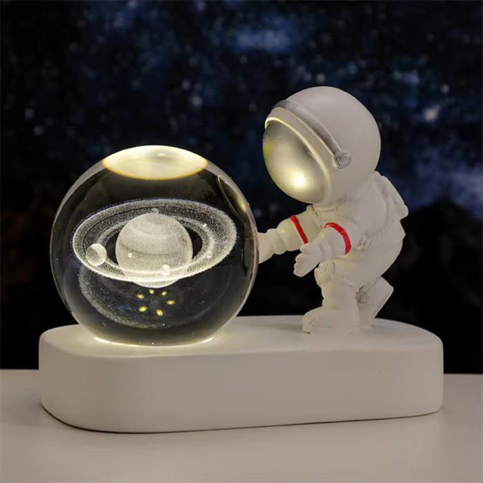 Astronaut Gazing Projector Table Lamp Light