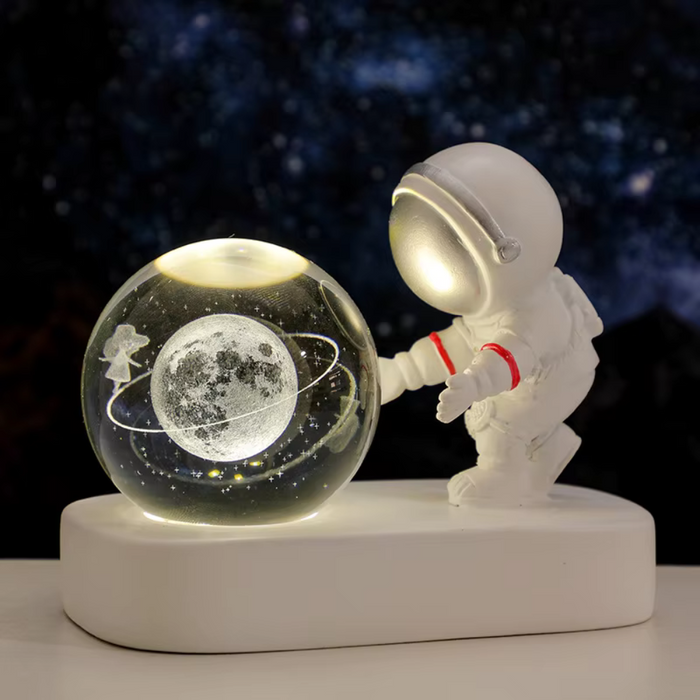 Astronaut Gazing Projector Table Lamp Light