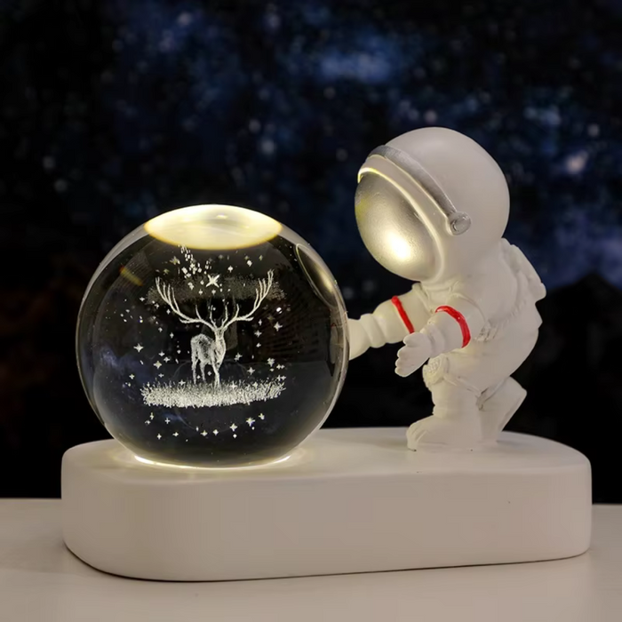 Astronaut Gazing Projector Table Lamp Light