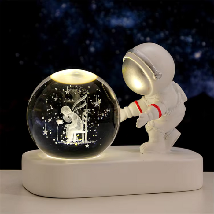 Astronaut Gazing Projector Table Lamp Light