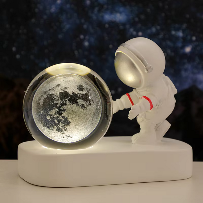 Astronaut Gazing Projector Table Lamp Light