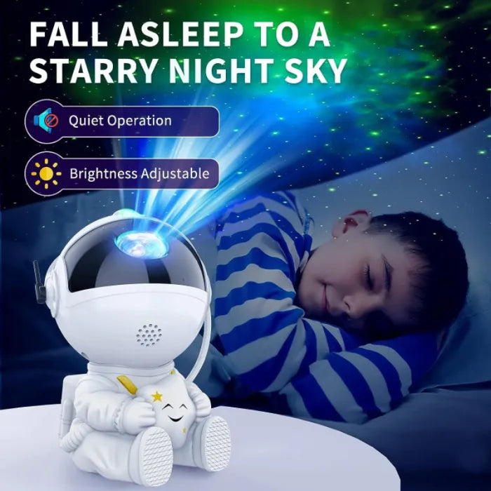 Astronaut Galaxy Star Projector LED Night Light