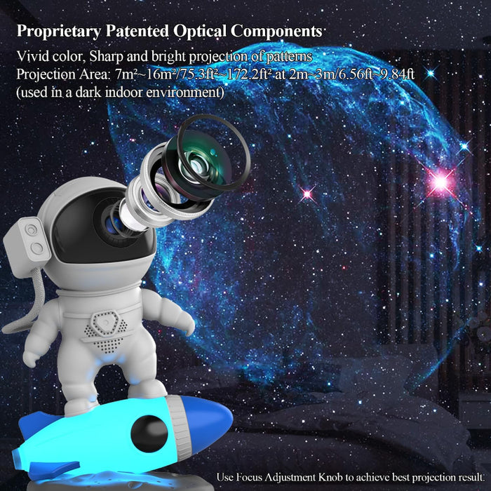 Rocket Astronaut Projector