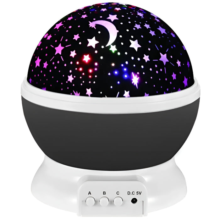 Rotating Starry Sky Night Light Projector