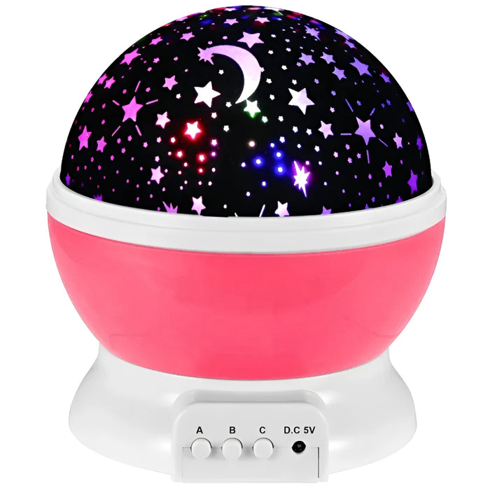 Rotating Starry Sky Night Light Projector