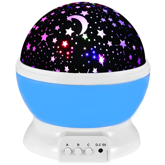 Rotating Starry Sky Night Light Projector