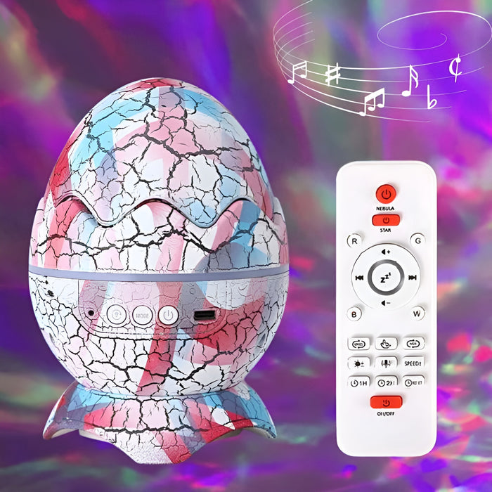 Fun Galaxy Night Light And LED Projector With Bluetooth Speaker