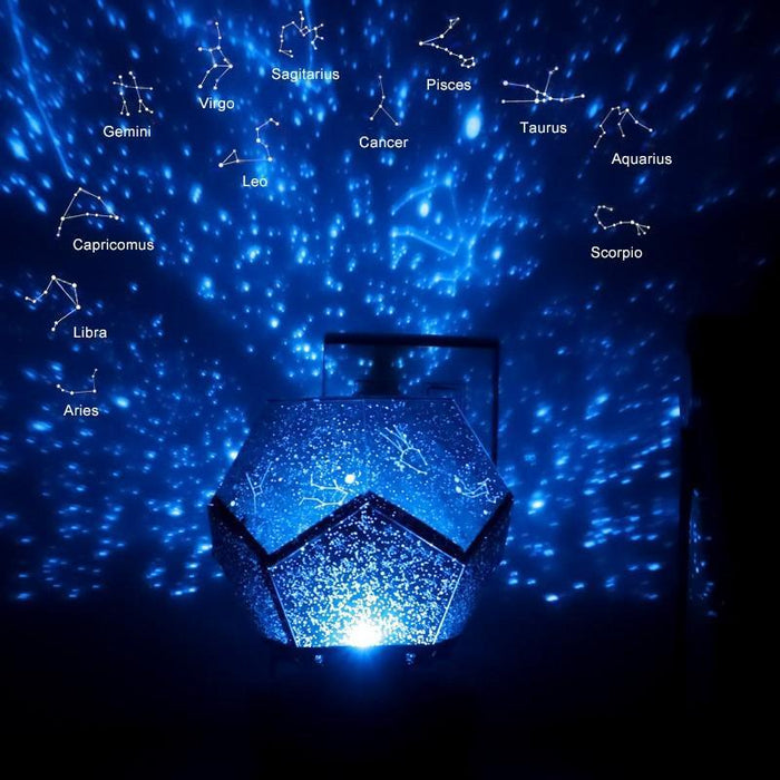 Starry Sky Galaxy Projector Lamp