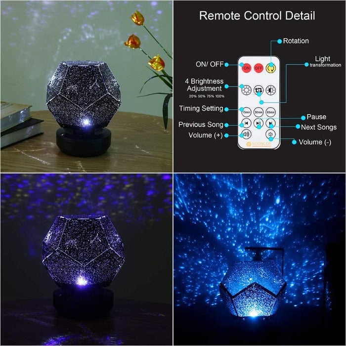 Galaxy Star Night Light Projector