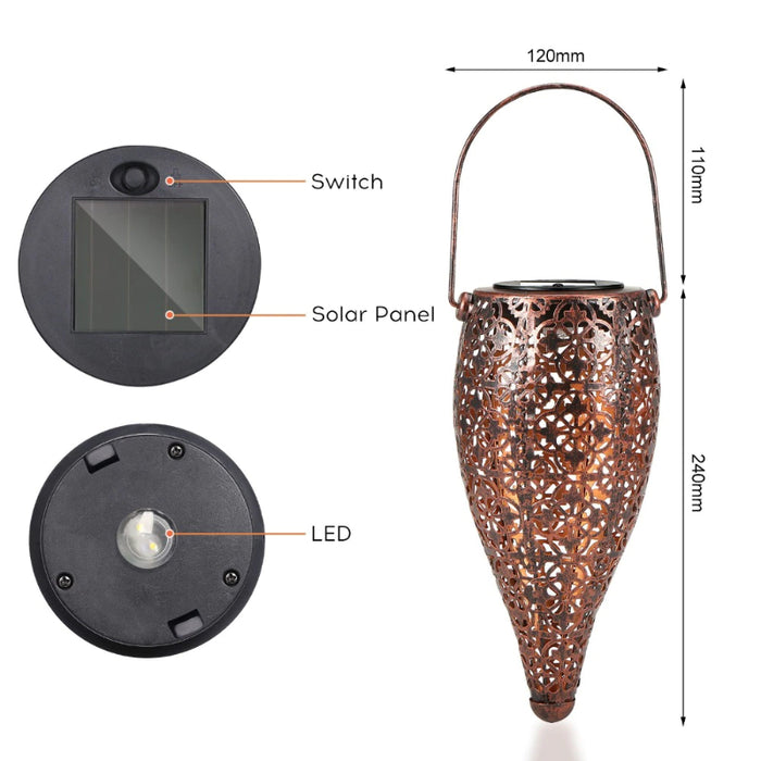 Waterproof Outdoor Fairy Solar LED Lantern