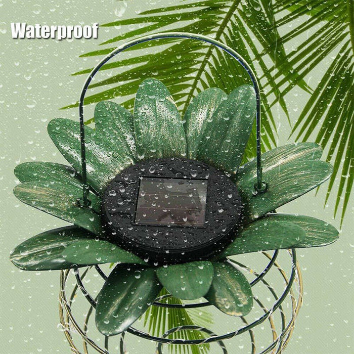 Pineapple 25 LED Hanging Solar Lamp