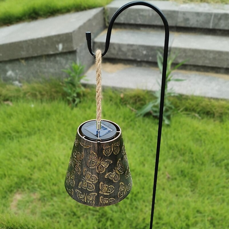 Solar Hollow Butterfly LED Projection Lamp
